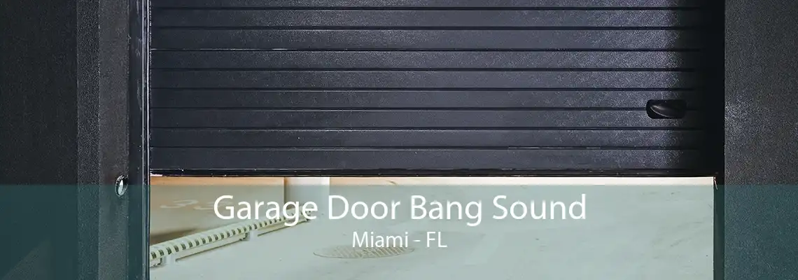 Garage Door Bang Sound Miami - FL