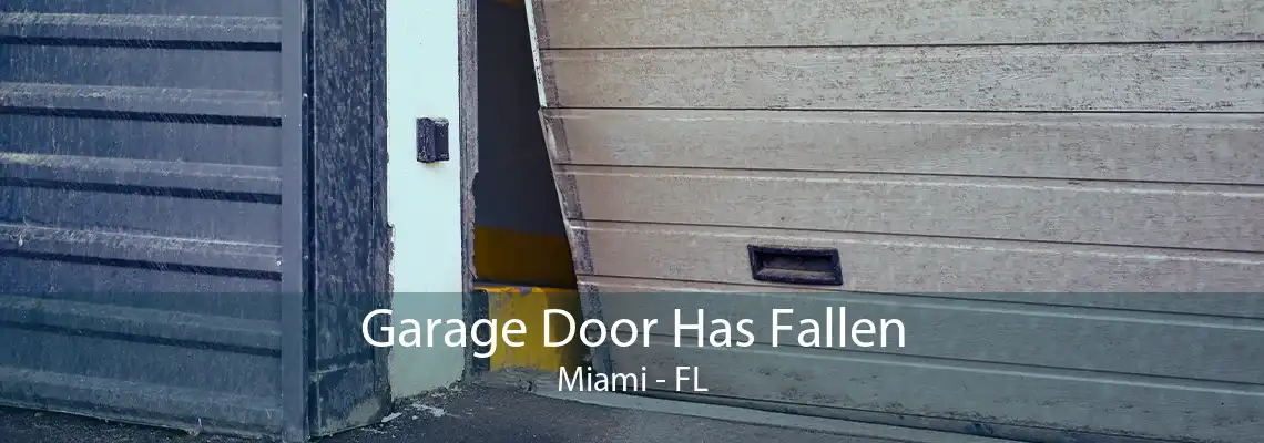 Garage Door Has Fallen Miami - FL