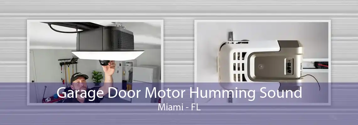 Garage Door Motor Humming Sound Miami - FL