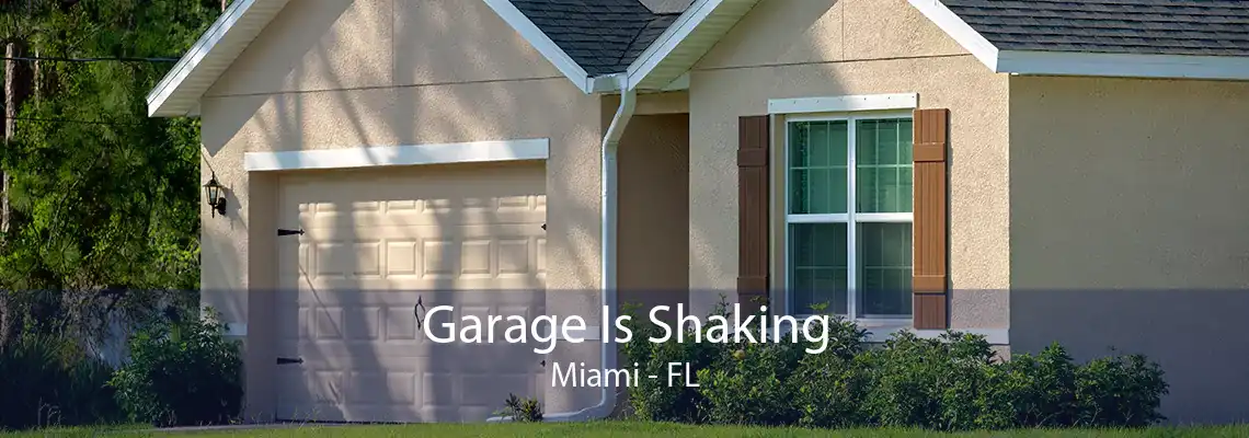 Garage Is Shaking Miami - FL